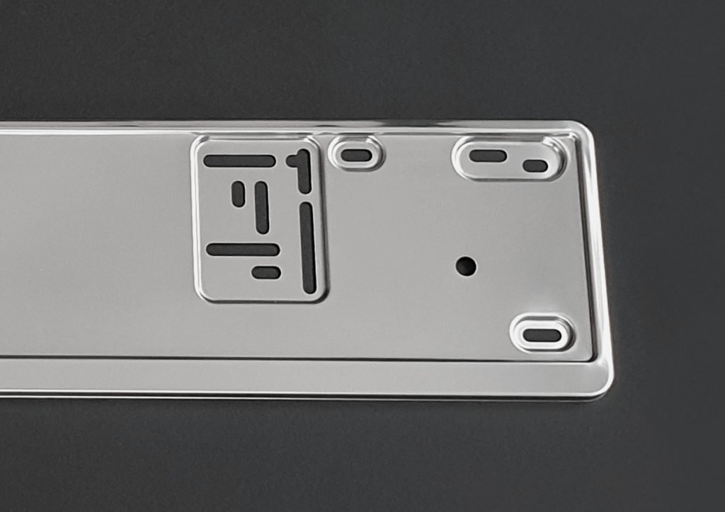 Stainless Steel Car Plate